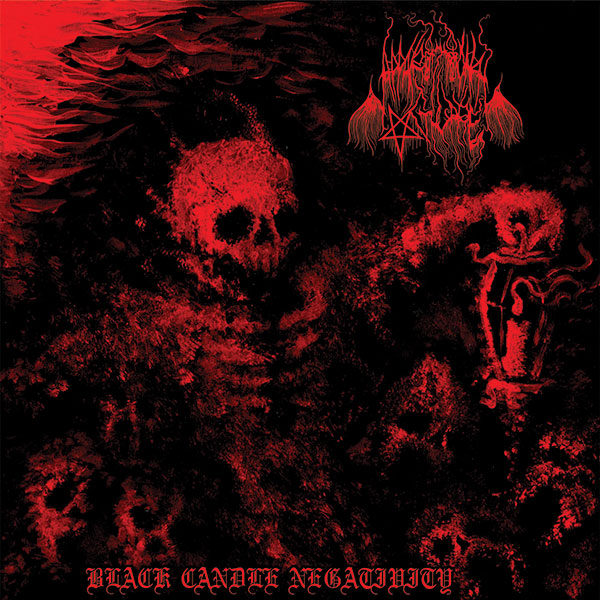 <i>Black Candle Negativity</i> artwork by Rotting Reign.
