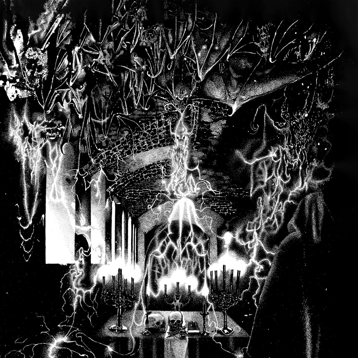 <i>Eternal Grip of the Nocturnal Empire</i> album art by Samuel E. Thomas