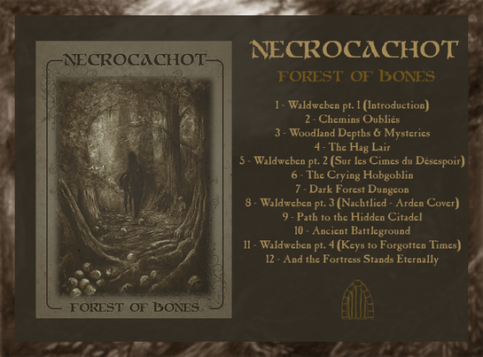 <i>Forest Of Bones</i> promo/track listing