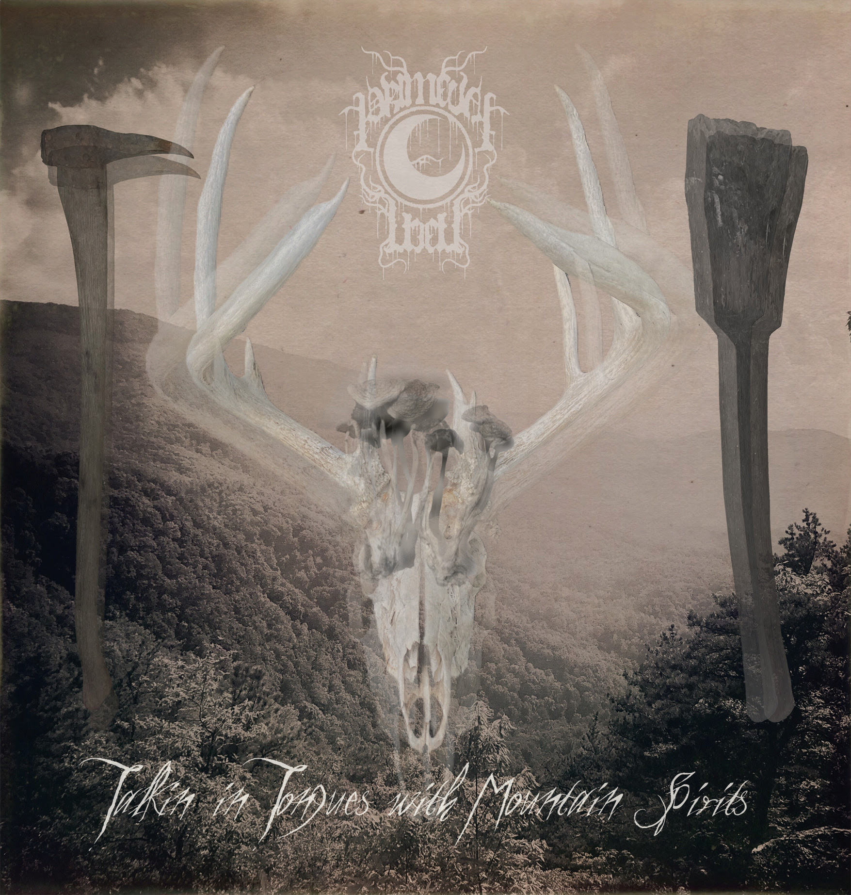 Primeval Well <i> Talkin' In Tongues with Mountain Spirits</i> art